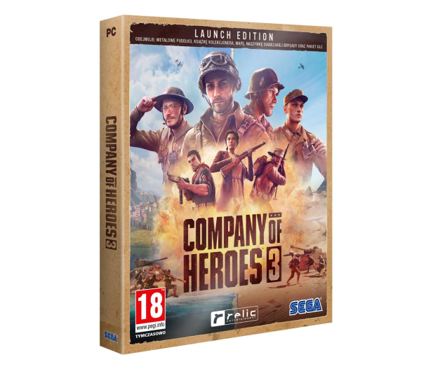 PC Company of Heroes 3 Edycja Premierowa ze steelbookiem - 1056319 - zdjęcie